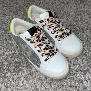 Sneaker (glitter and Cheetah)